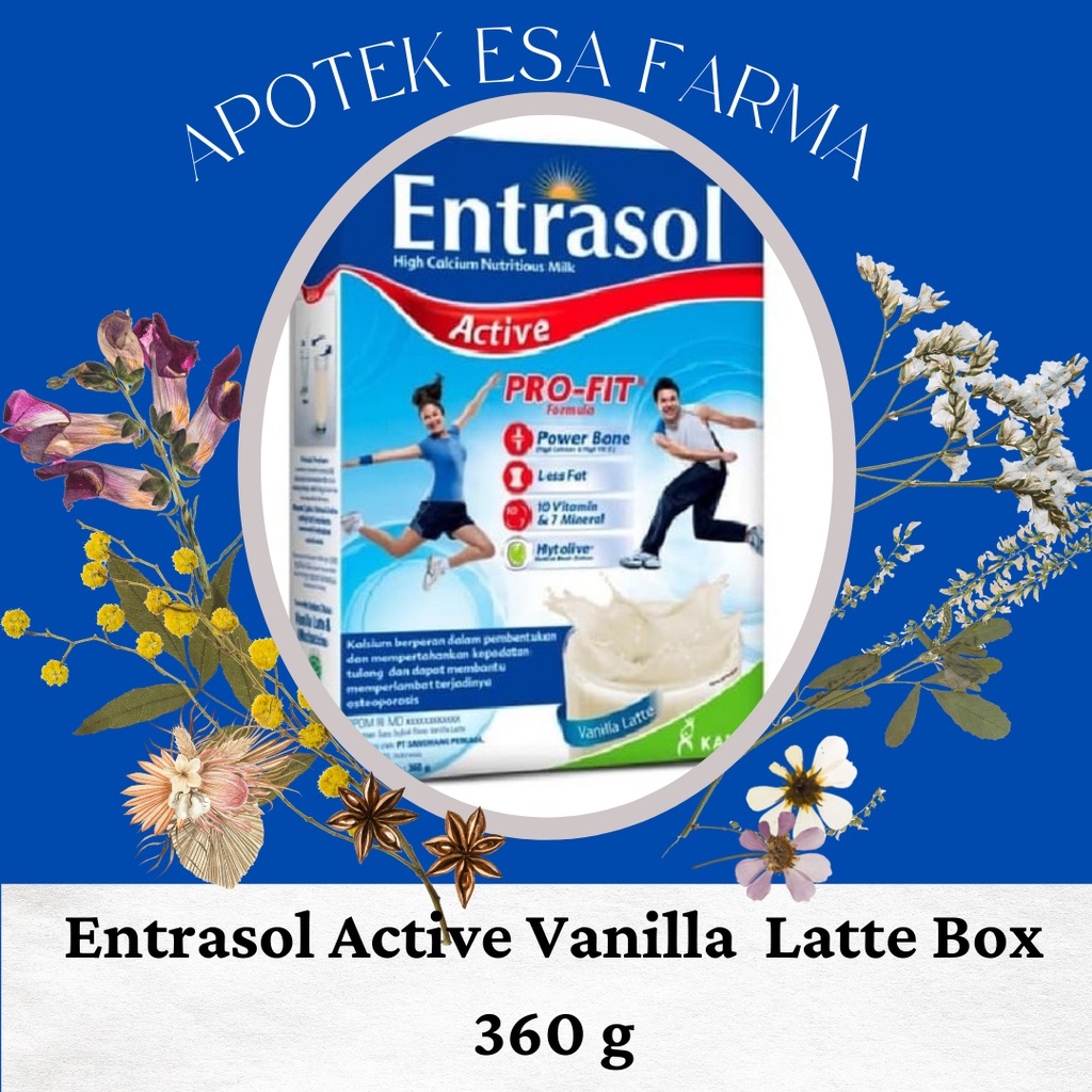 

Entrasol Active Vanilla Latte Box 360 g