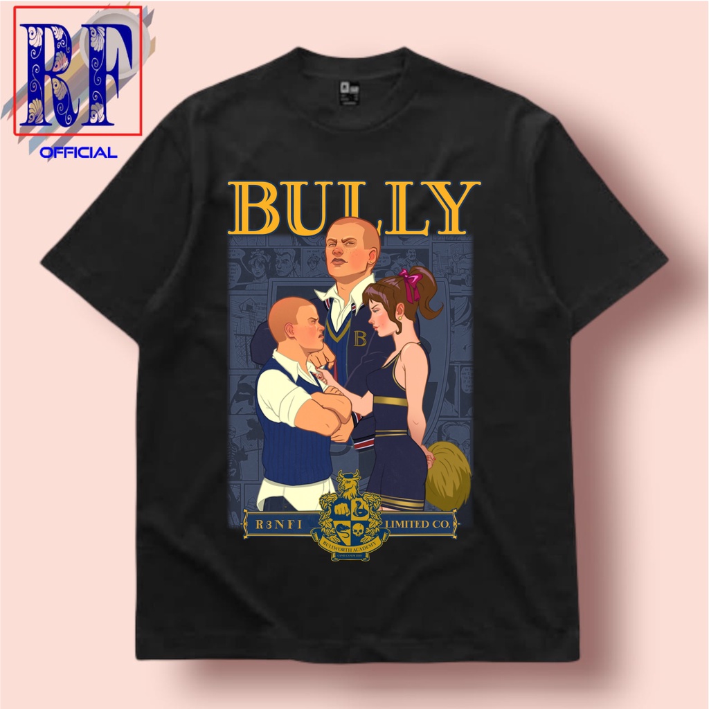 Jual KAOS BULLY VINTAGE | T-SHIRT GAME PS2 | BAJU ROCKSTAR GAME | BAJU ...