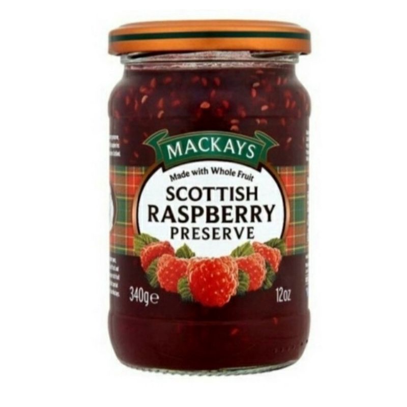

Mackays Scottish Raspberry Preserve 340 Gram