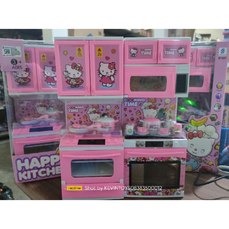 HAPPY KITCHEN HELLO KITTY / HAPPY KITCHEN LOL / MAINAN MASAK MASAKAN DAPURKU SET LENGKAP