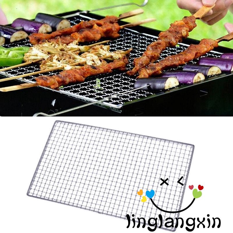 IIA-Practical Durable BBQ Tool Square Barbecue Grill Replacement Mesh Wire