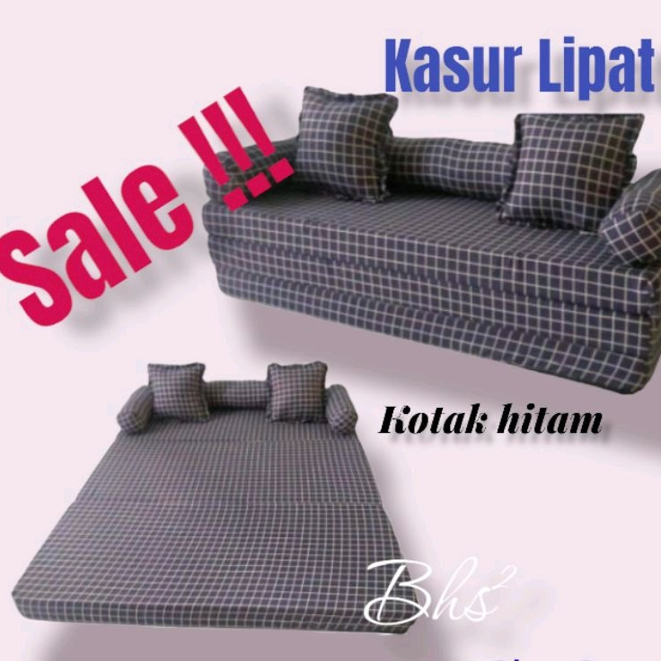 Sofa Ruang Tamu Sofabed Kotak kotak Kasur Lipat Santai Ruang TV