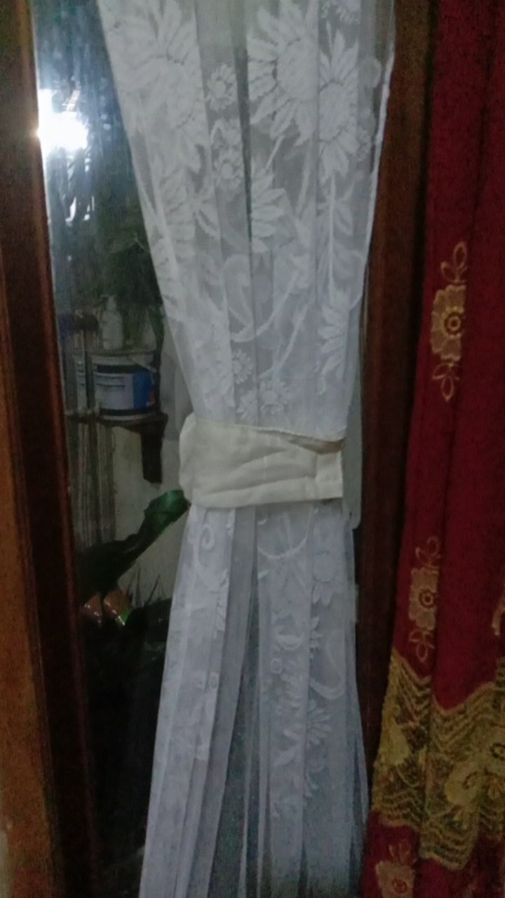 Vitrase Gorden Kupu-kupu Minimalis 120x80cm + Ikatan