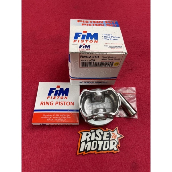 Piston FIM 70 pen 15 Mentah