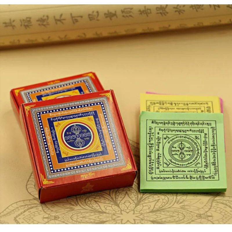 kertas mantra tantra (LIU DAO JINGANG ZHOU)