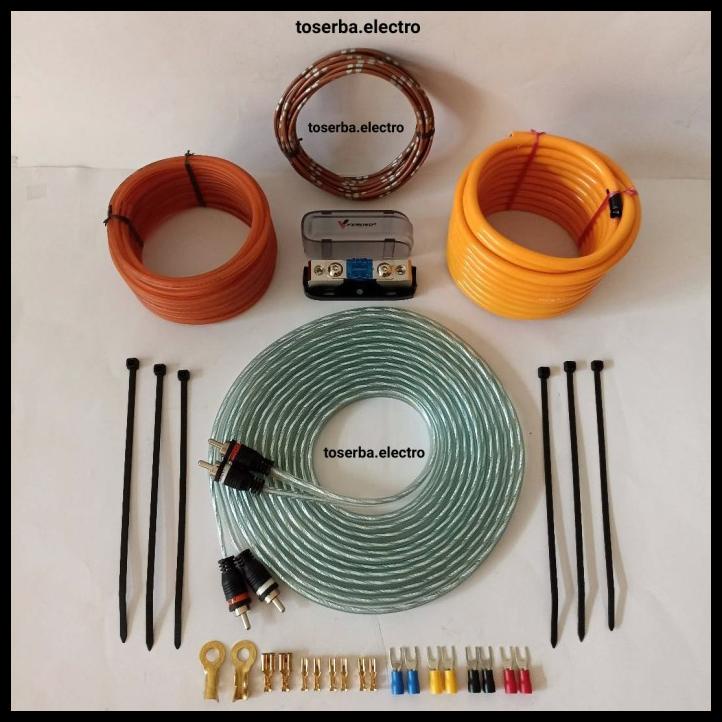 Paket Fullset Kabel Audio Mobil Instalasi