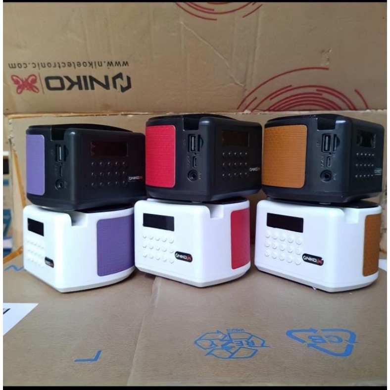 Mini Speaker Niko JS AQ - Speaker Bluetooth - Murah Bagus