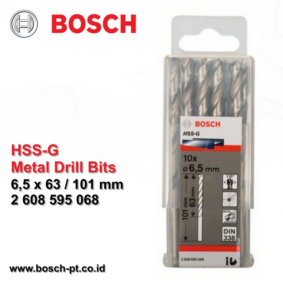 MATA BOR BESI BOSCH HSS-G ORIGINAL!!