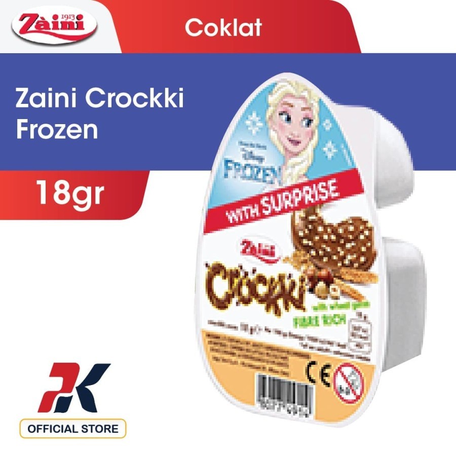 

Zaini Crockki Surprise Egg Frozen 18gr - Coklat impor