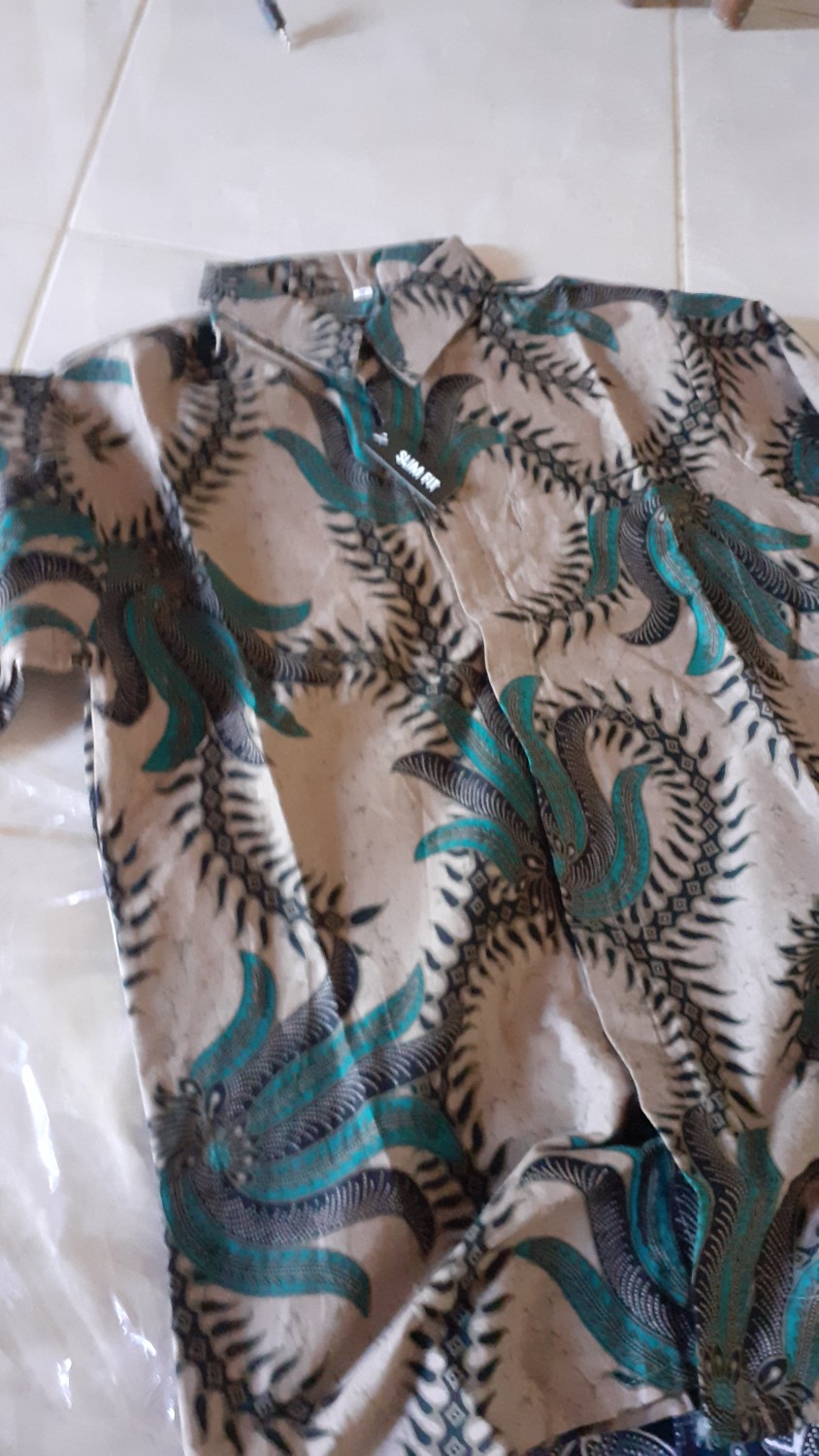 Baju Batik Pria Modern Batik Pria Lengan Panjang Modern Baju Batik Pria Slimfit