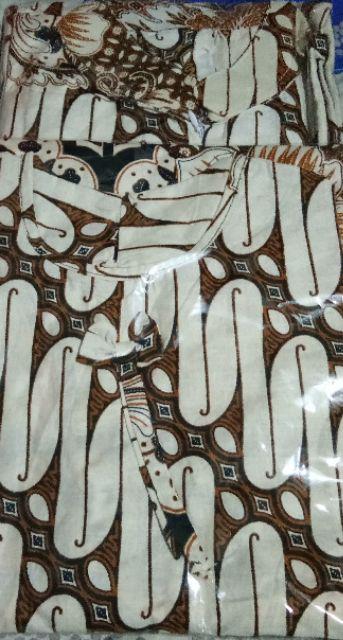 Baju Batik Keluarga Seno Putih Batik Couple Keluarga Gamis 2 Cewek Dan Cowok Anak Terbaru