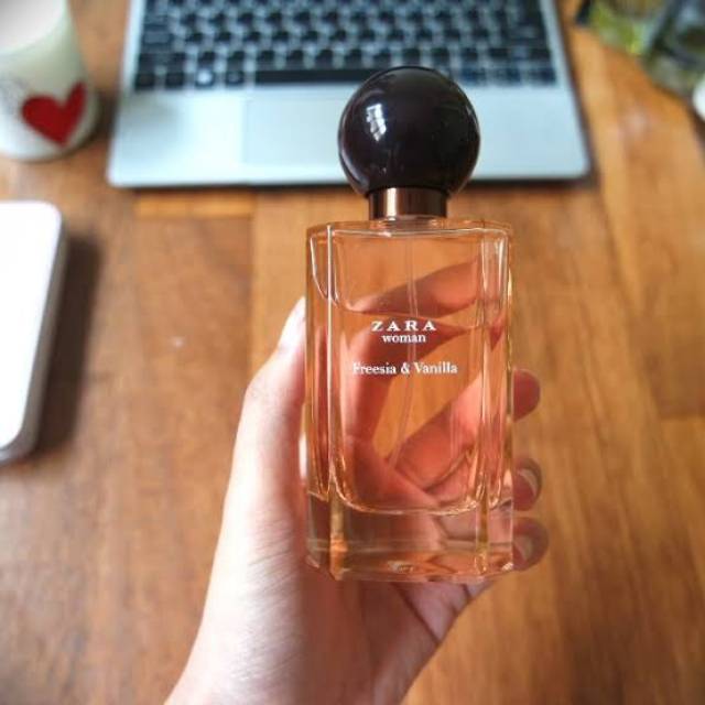 ZARA FREESIA & VANILA Parfum Original Eropa For Women 100ml EDT Tanpa Box BERGARANSI