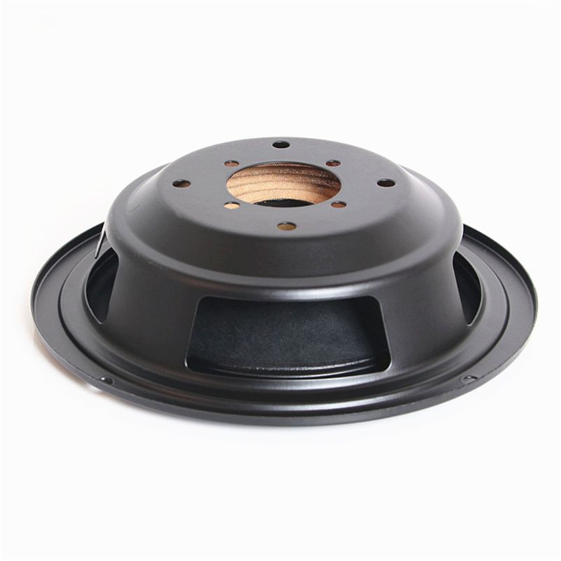 btsg 2Pcs 4/5/6.5 Inch Woofer Audio Speaker Auxiliary Bass Horn Passive Radiator Booster Bass Vibration Plate Vibrating Speaker Accessories Parts
