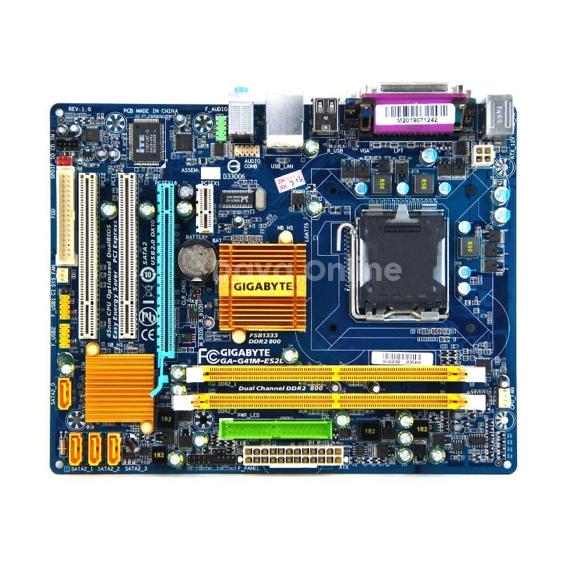 MOBO MURAH !! HARGA CUMA 200 RIBUAN SAJA BISA COD GIGABYTE GA-G41M-E2SL 2 SLOT DDR2 LGA 775 LOSEPACK - TEKNO KITA