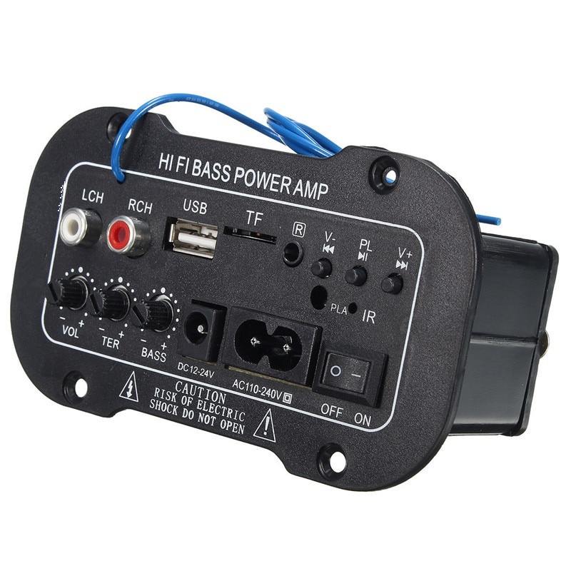 5 inch  Amplifier Board Audio  220V three-purpose  car digital amplifier mono Bluetooth-AW-322