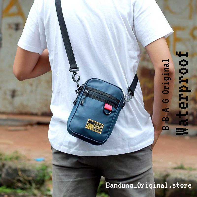 New Arrival Tas salempang pria selempang waterproof anti air slingbag waistbag terbaru premium COD