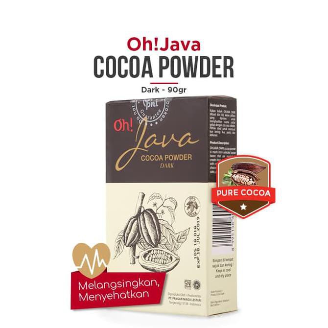 

Promo Awal tahun Oh!JAVA DARK Cocoa Powder 90g Promo Awal tahun