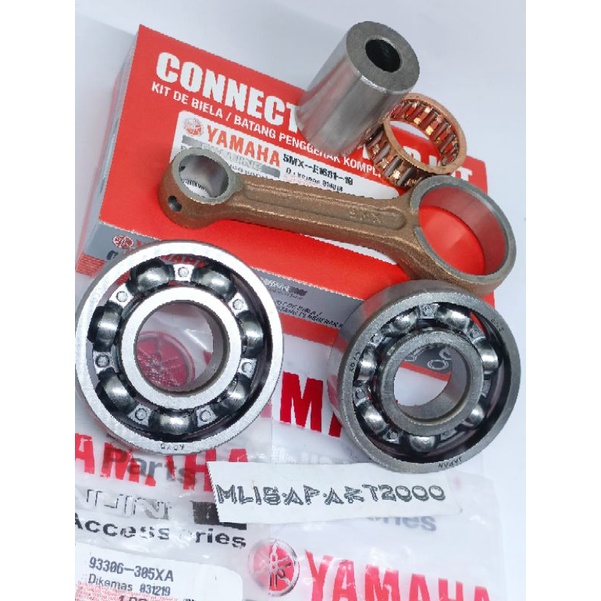 stang seher 5MX ORI+2PCS Bearing Kruk As Yamaha ORI Mio sporty Mio smile Mio lama Fino Karbu.ORi YGP