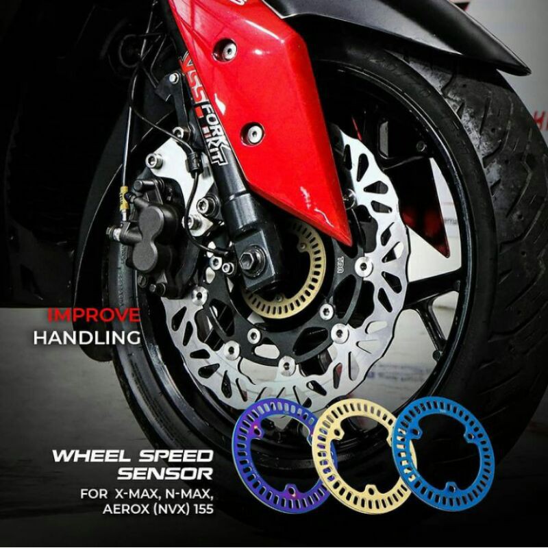 Speed Sensor Nmax - Aerox - Xmax TDR Stainless Original - Wheel Apeed Sensor Nmax TDR Original