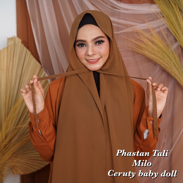 Pashmina Instan Tali Ceruty Baby Doll Part 1