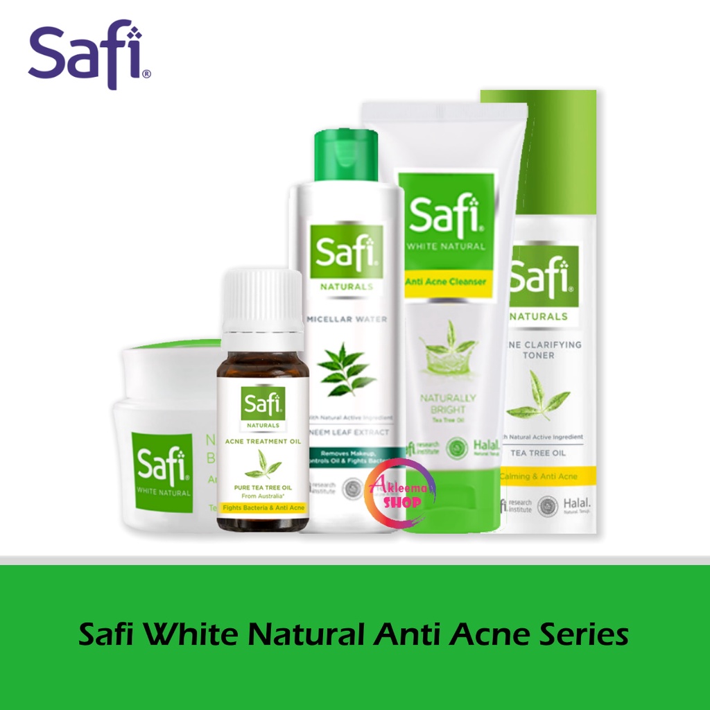 Safi White Natural Anti Acne Series