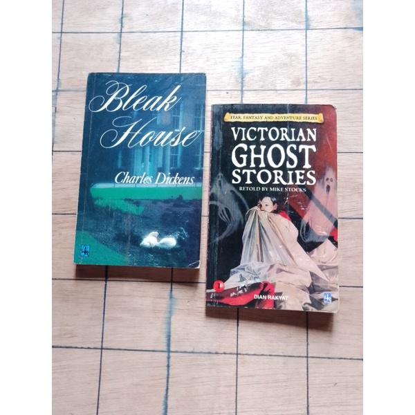 Buku Paket 2 Buku Cerita Misteri BLEAK HOUSE ( Carles Dickens) dan  VICTORIAN GHOST STOREIS