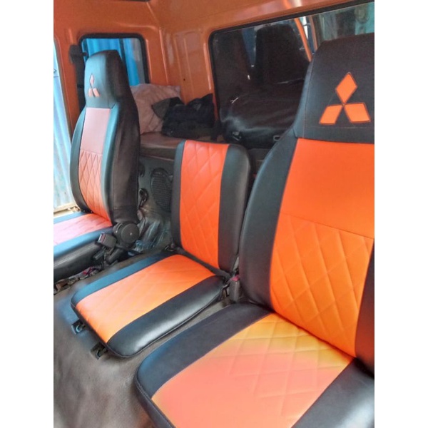 JOK MITSUBIHI FUSO MOTIF JAHITAN KETUPAT