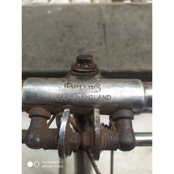 STANG SEPEDA ONTHEL PHILLIPS MADE IN ENGLAND LAWASAN
