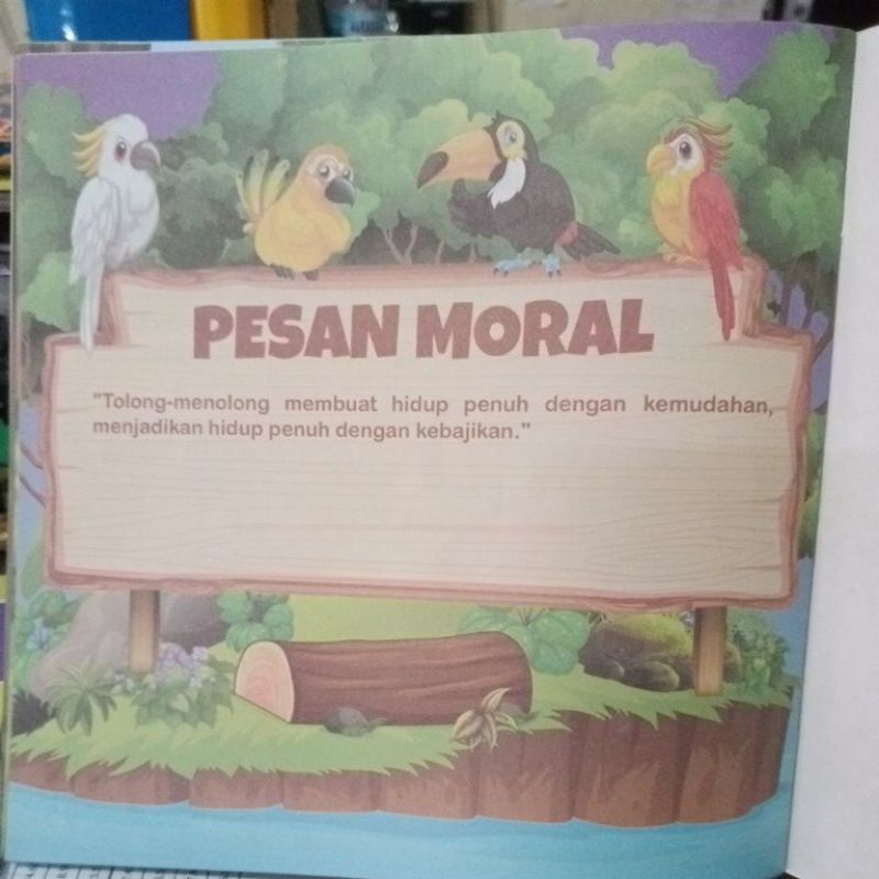 Buku Seri Petualangan Kancil Lolos Dari Bahaya (19×19cm)