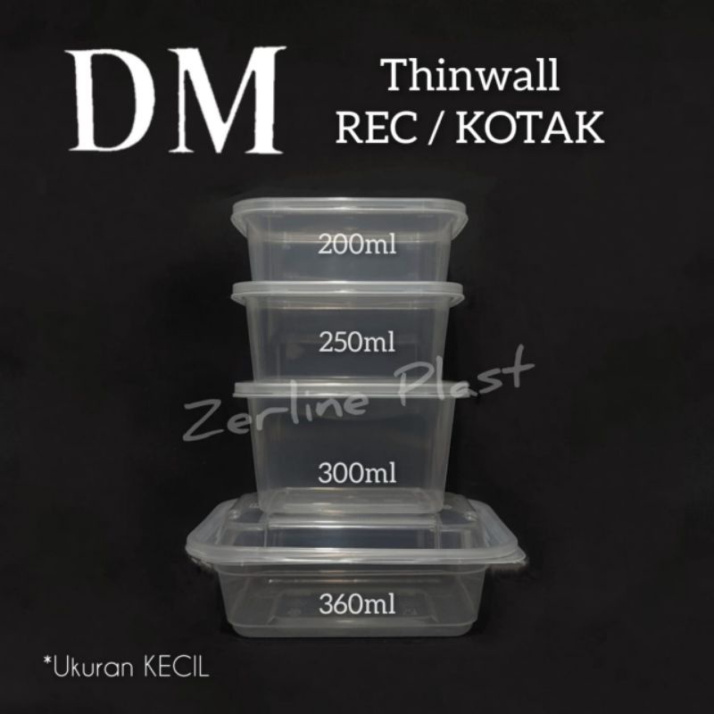 Thinwall DM / Kotak Makan  (REC / KOTAK)