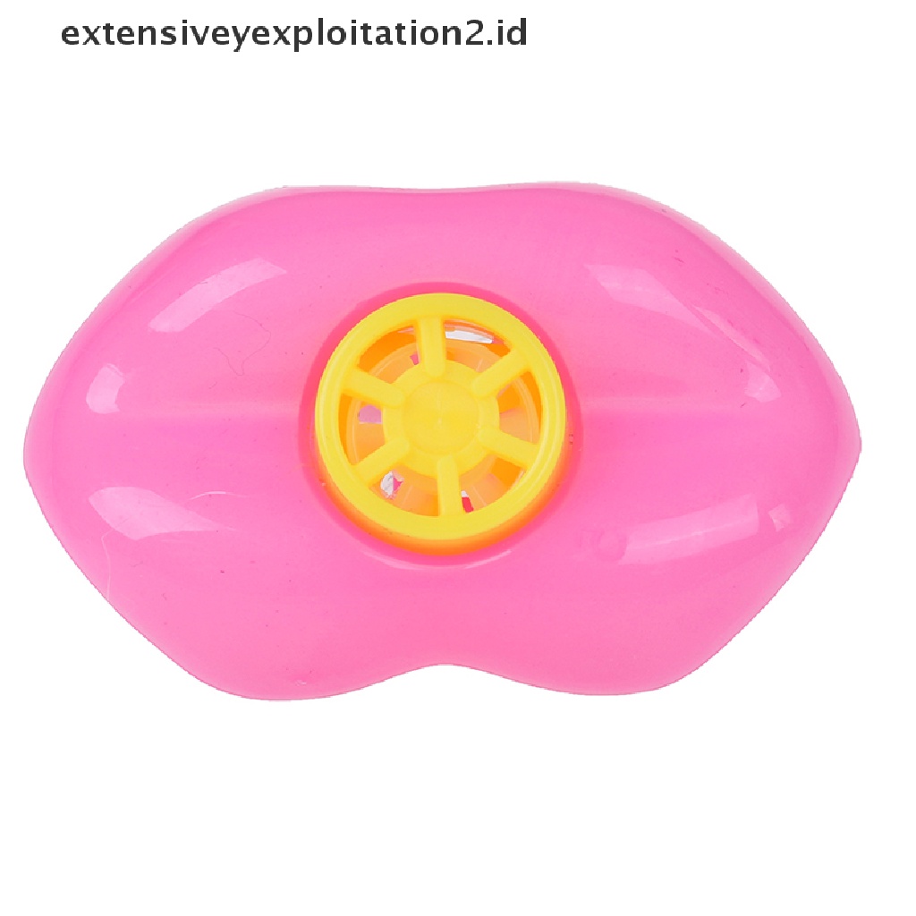 15pcs Peluit Bentuk Bibir Bahan Plastik Untuk Pesta Ulang Tahun Anak