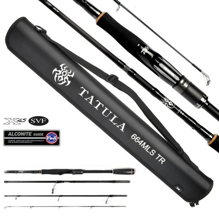 Joran Daiwa TATULA TR-SD | 664 | 694 | 704 | Sambung 4 | Spinning