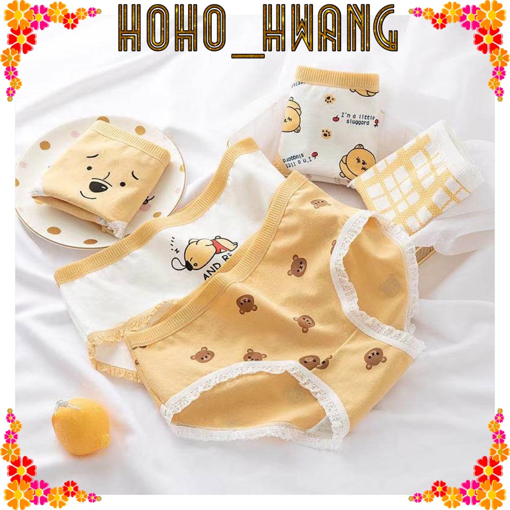 HOHO_HWANG (C-84)CD imut fashion Undies Celana Dalam Wanita Polos high quality katunimport CD import