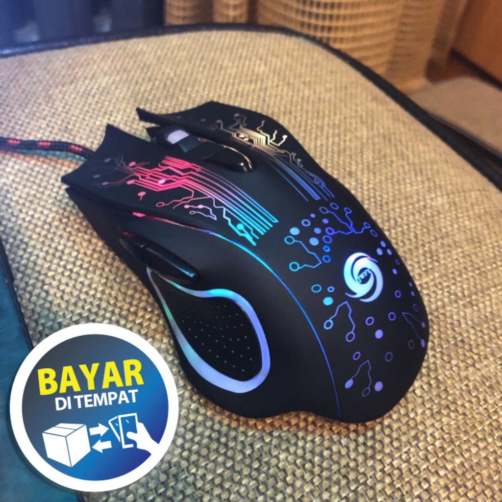 PROMO Glowing Pro Gaming Mouse Termurah | Shopee Indonesia