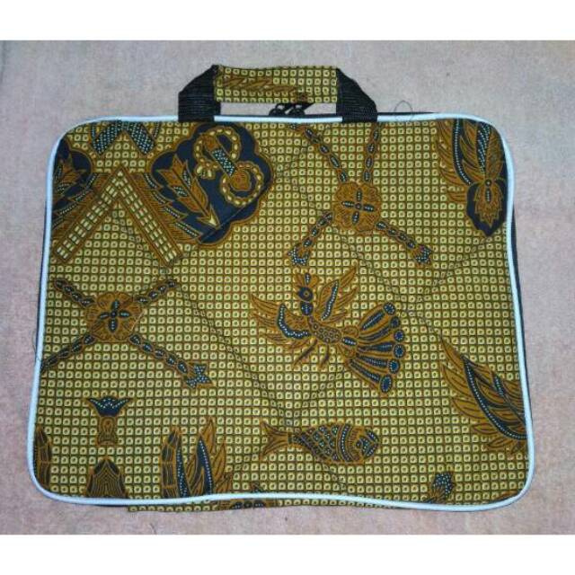 COD...!!! Tas Batik Laptop 16 Inchi - Tas Laptop Bermotif Batik Untuk Laptop 16 Inchi