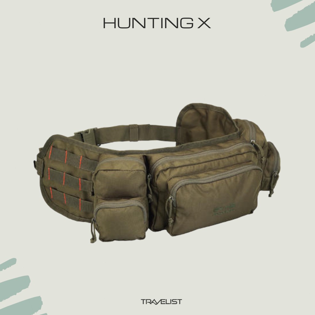 Solognac Hunting X / tas tactical /  tas pinggang / waistbag / sling bag / tas selempang / outdoor