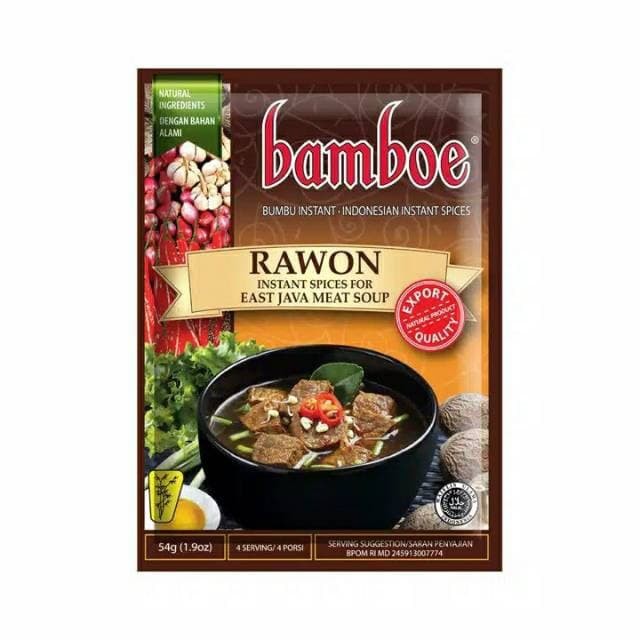 

Bumbu Rawon Bamboe 54 Gr