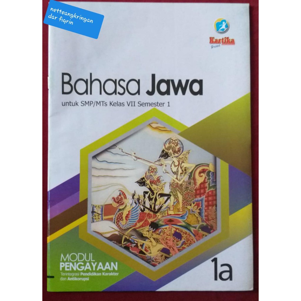 Lks Bahasa Jawa Smp Mts Kelas Vii Tujuh Smtr 1 K13 Rev 2018 Baru Top Shopee Indonesia