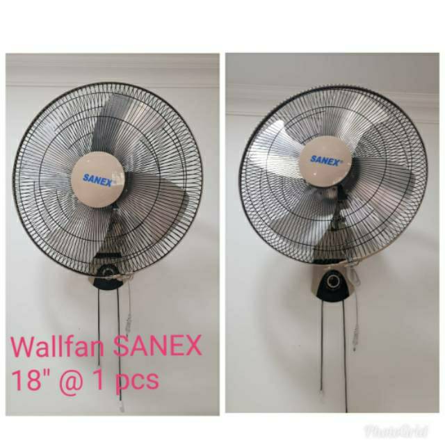 Sanex  Kipas Angin Dinding Tornado 18&quot;inc. Angin Super Kemcang. Baru Bergaransi Resmi