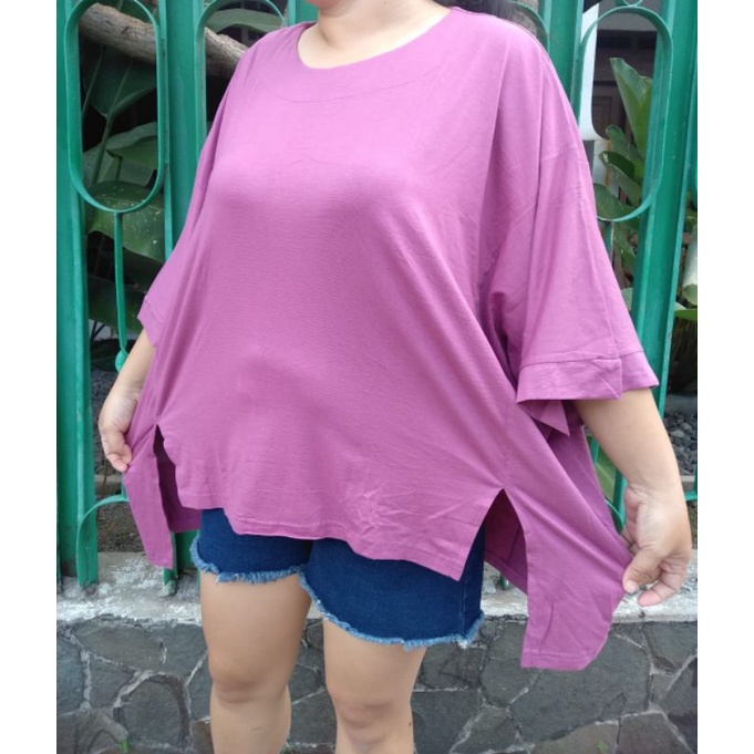 (LD 180cm) BIGSIZE BLOUSE JUMBO OVERSIZE KAOS JUMBO KAOS BIGSIZE