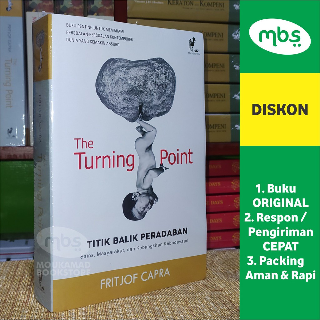Buku The Turning Point Titik Balik Peradaban Fritjof Capra Shopee Indonesia