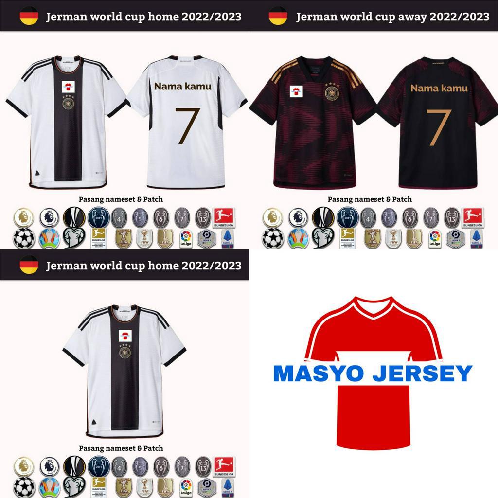 JERSEY JERMAN PIALA DUNIA 2022 - SUPORTER VERSION