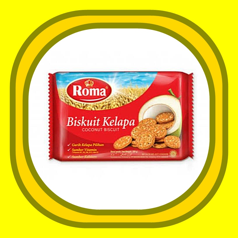 

biskuit roma kelapa