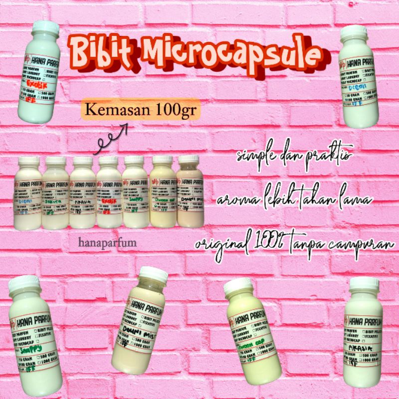 Bibit parfum loundry microcapsul 100 grm by IFF