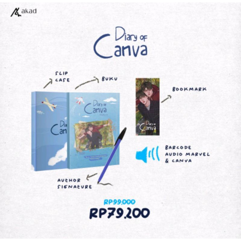 Novel DIARY OF CANVA - ITAKRN
