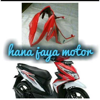 cover tameng depan honda beat street body depan all new honda beat 2016-2018 iss