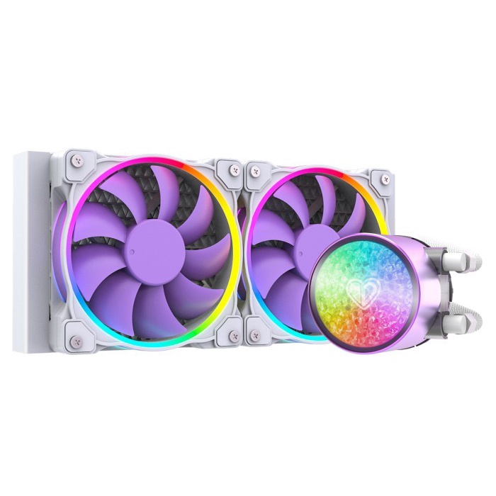 ID-COOLING PINKFLOW 240 DIAMOND PURPLE ARGB | AIO Liquid Water Cooler