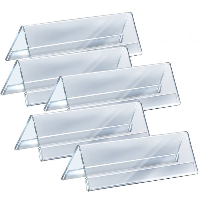 

Hadir Papan Nama Meja 7X25 Cm Akrilik 2 Sisi Acrylic Name Plate Tag Acrylic Gilaa!!!