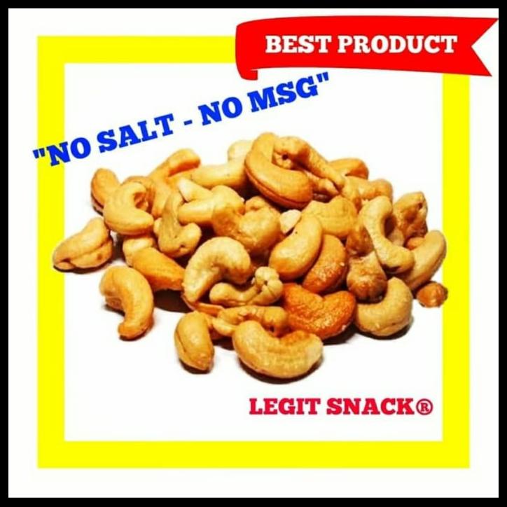 

DISKON TERBATAS !!! 1KG MEDE TAWAR PANGGANG KACANG METE OVEN ROASTED ORIGINAL PLAIN CASHEW TERLARIS