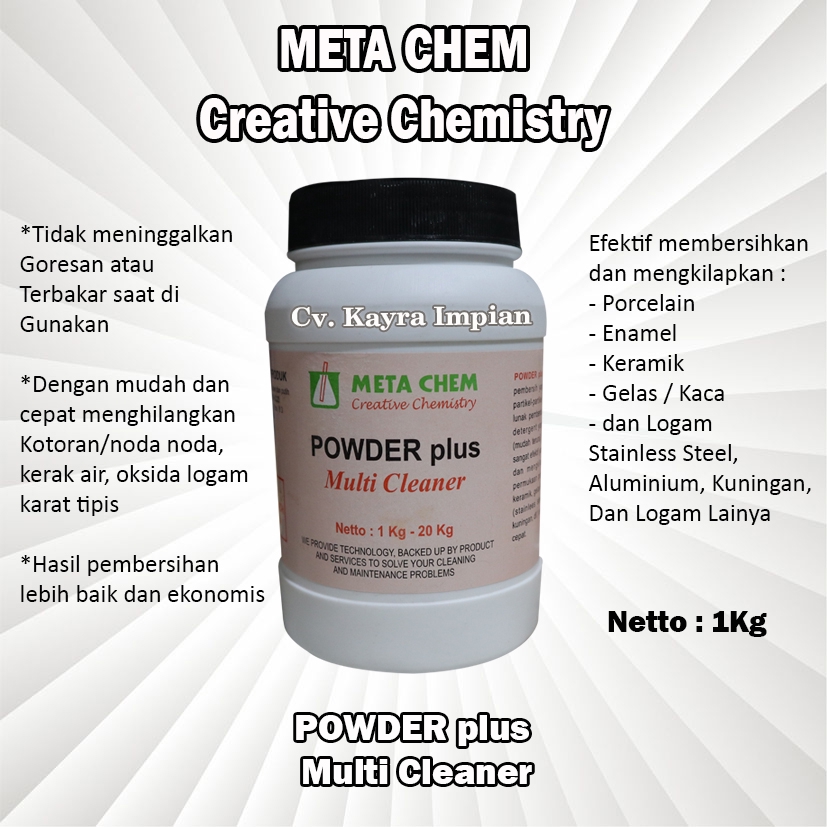 META CHEM Bubuk Pembersih Multi Fungsi Asli Original Isi 1kg